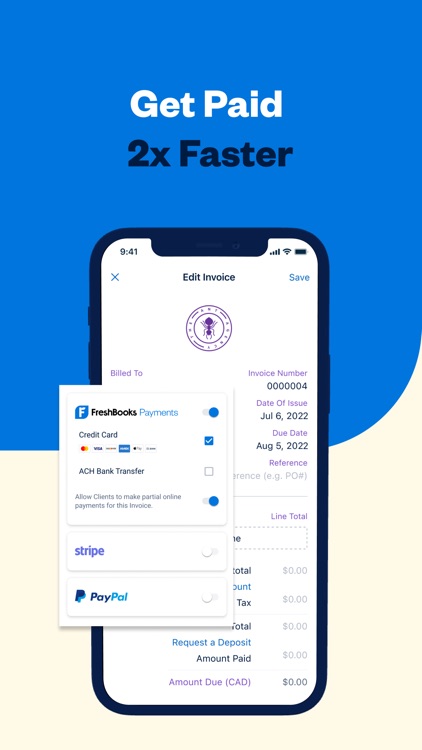 FreshBooks Invoicing App screenshot-5