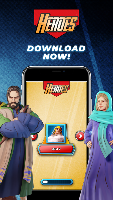 Bible Trivia Game: Heroes Screenshot