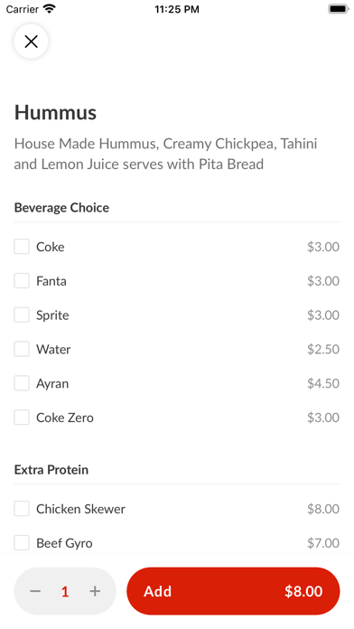 Babush Mediterranean Cuisine Screenshot