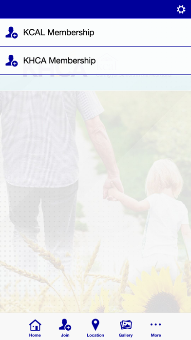 Kansas Health Care Association Screenshot