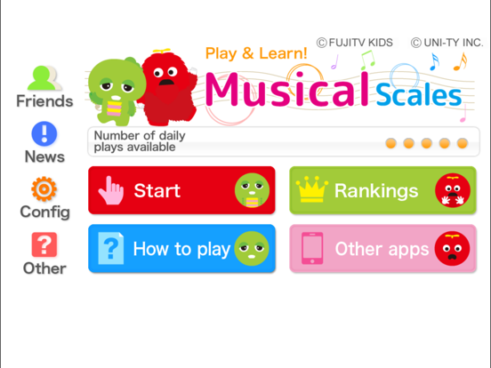Musical Scales [U-F] iPad screenshot