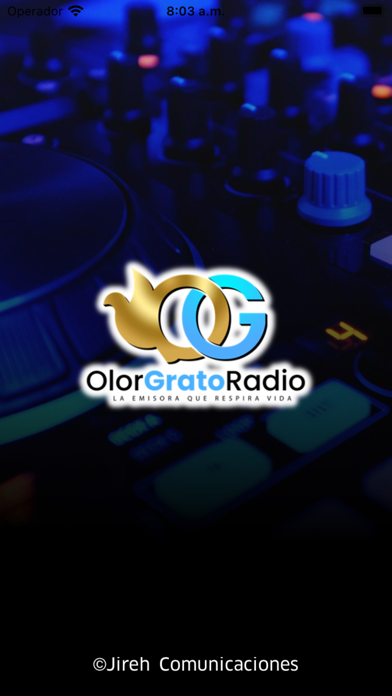 Olor Grato Radio Screenshot