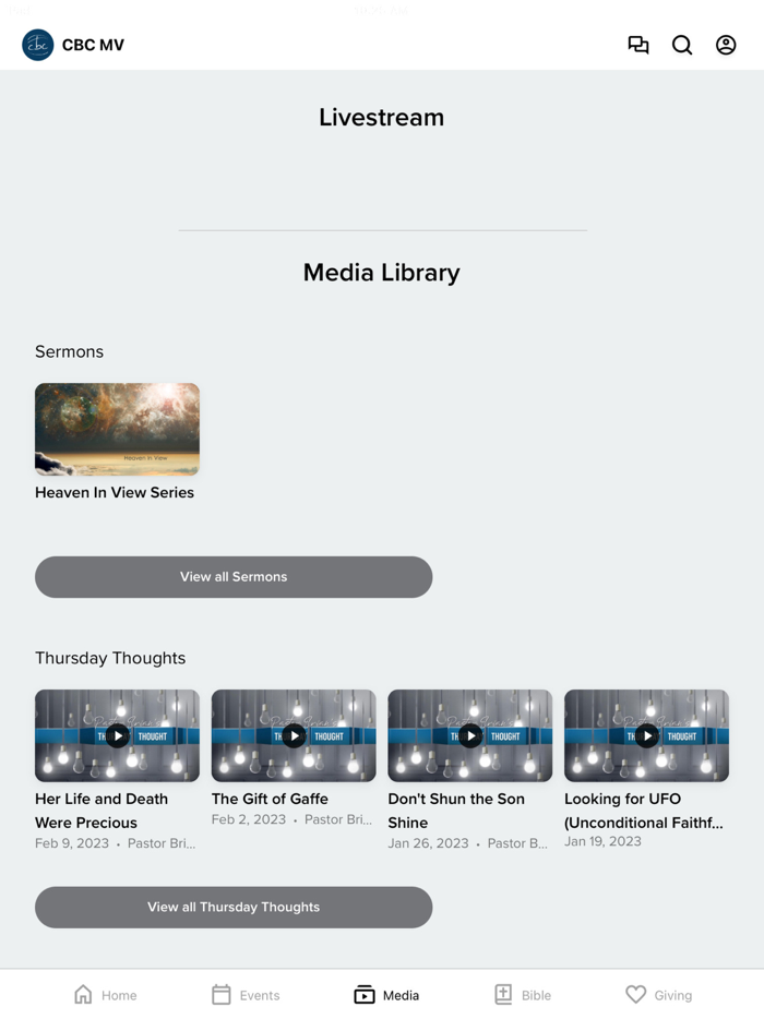 Covenant Baptist Church MV