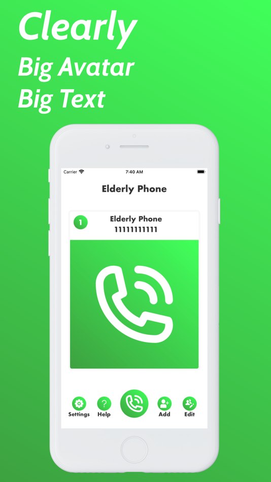 #7. Elderly Phone (iOS) Ved: 道远 牛