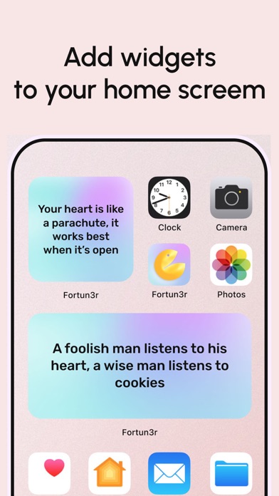 Fortune Cookie Motivation Screenshot