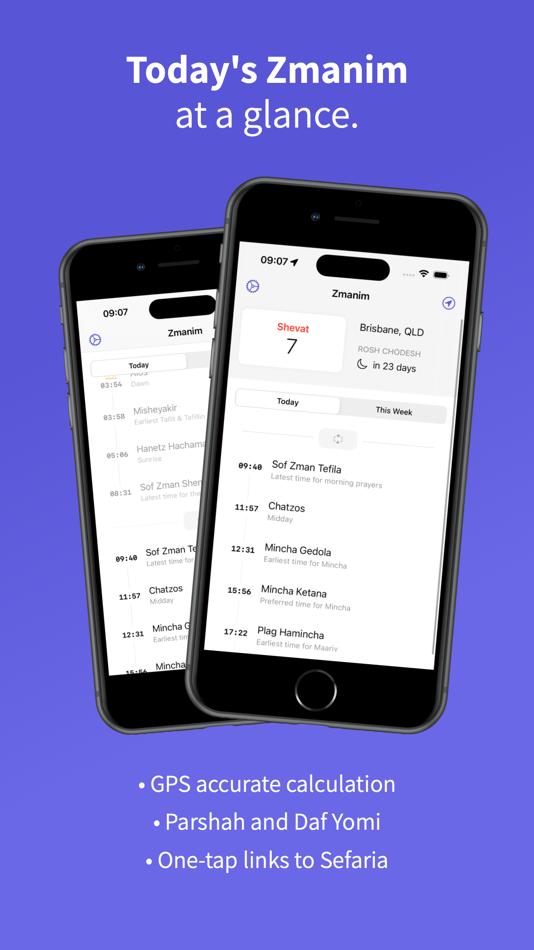 #1. Zmanim Pro (iOS) 由: Saadia Carbis
