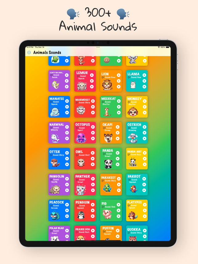 ‎Discover Animal Sounds Screenshot