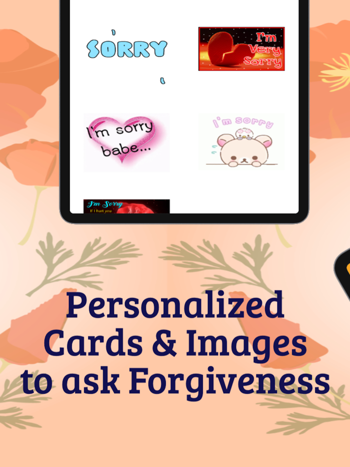 Sorry Forgive Card Status Gifs