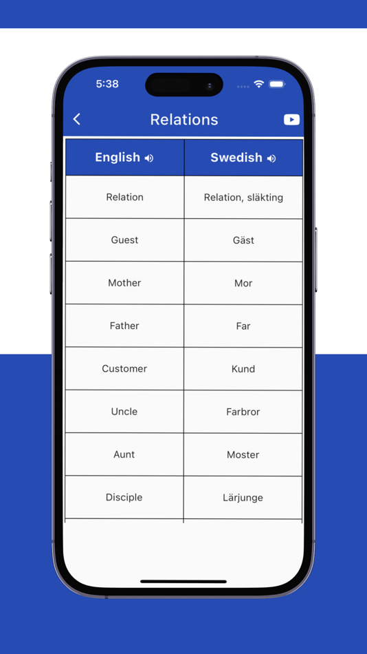 #3. Swedish Words App (iOS) 由: Valaji Global