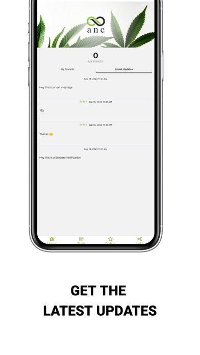 ANC Dispensary Screenshot