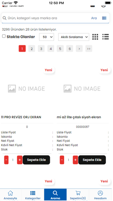 Teknix Gsm B2B Screenshot