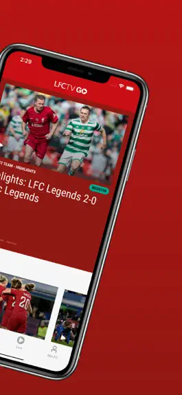 Game screenshot LFCTV GO Official App apk