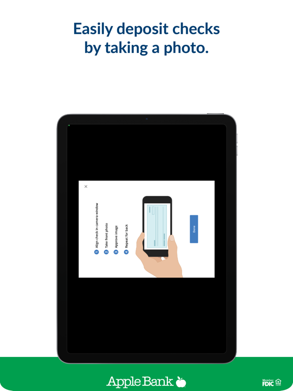 Apple Bank Mobile Banking iPad screenshot 5 - Finance app