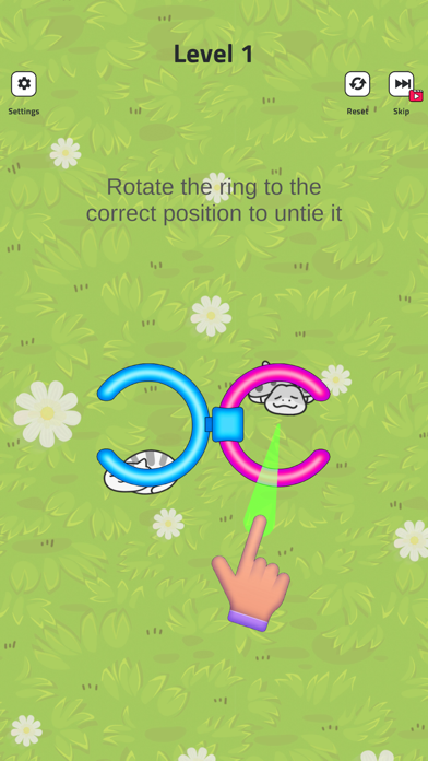 Rotate the Rings: Pets Rescue Screenshot