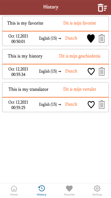 English To Dutch Translation Screenshot