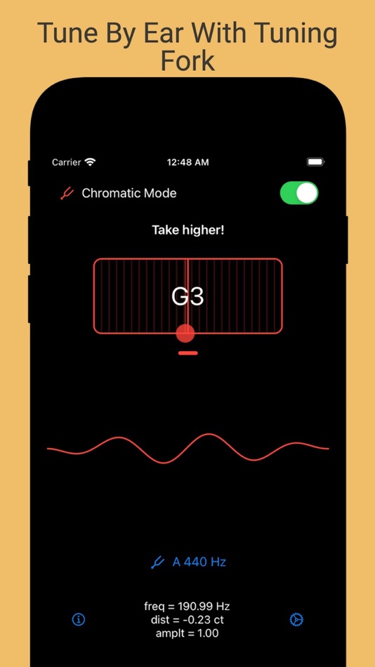 #4. TuneHertz: Chromatic Tuner (macOS) Podle: Aliaksei Saskevich
