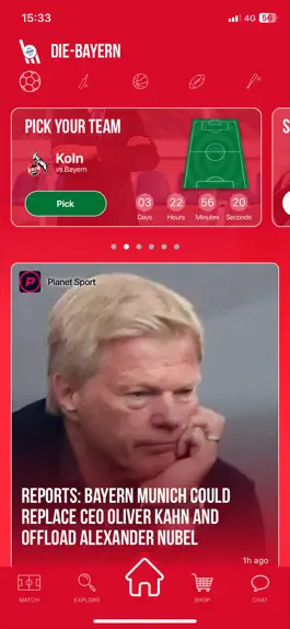 Game screenshot Die-Bayern - Live Scores mod apk