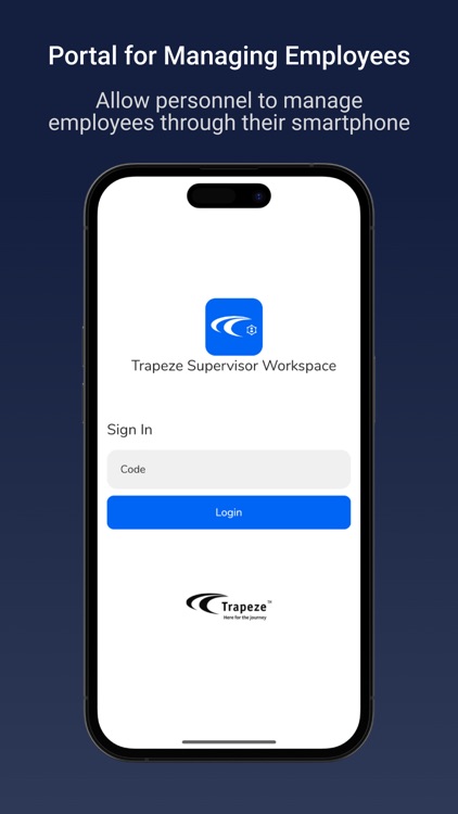 Trapeze Supervisor Workspace