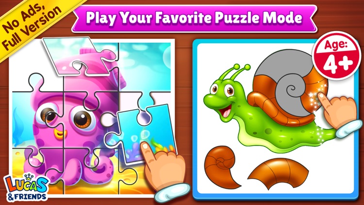 Puzzle Games For Kids 3+ Years screenshot-0