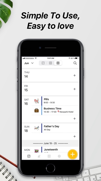 Daily Calendar: Day Organizer