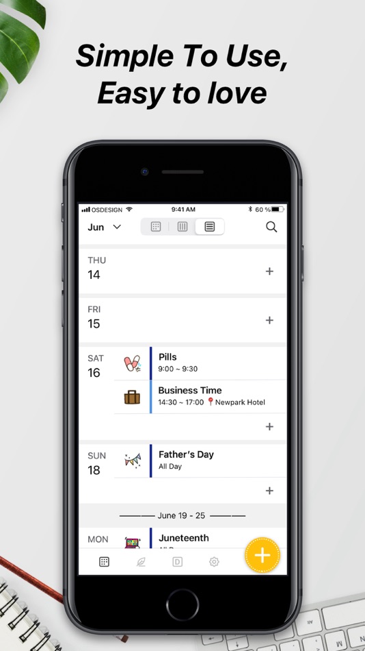 #3. Daily Calendar: Day Organizer (iOS) 来自: Thanh Le Tran Phuong