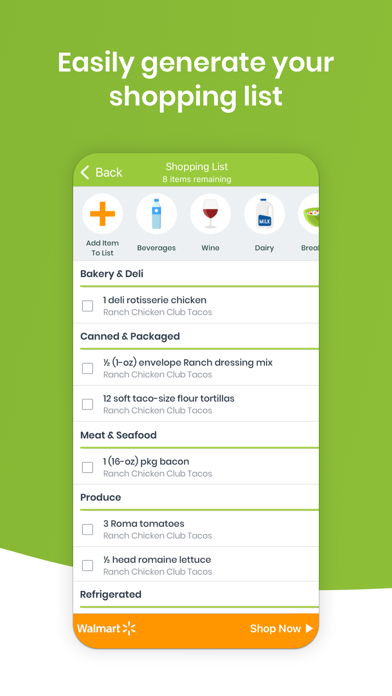 eMeals - Healthy Meal Plans Screenshot