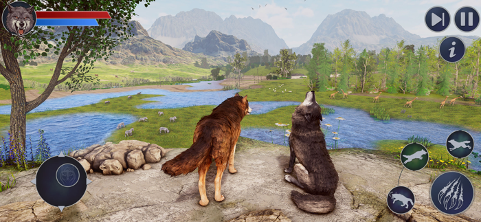 The Wild Wolf Life Simulator 2