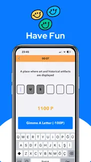 gimme a letter - word game iphone screenshot 3