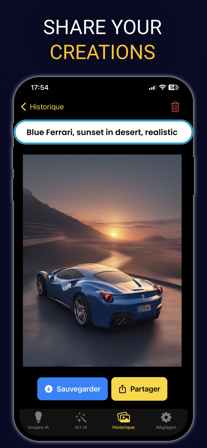 AI Art Generator - Journey