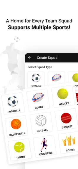 Game screenshot SquaD - Sports Team Management apk