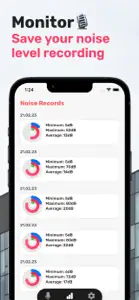 Decibel meter- db meter noise screenshot #3 for iPhone