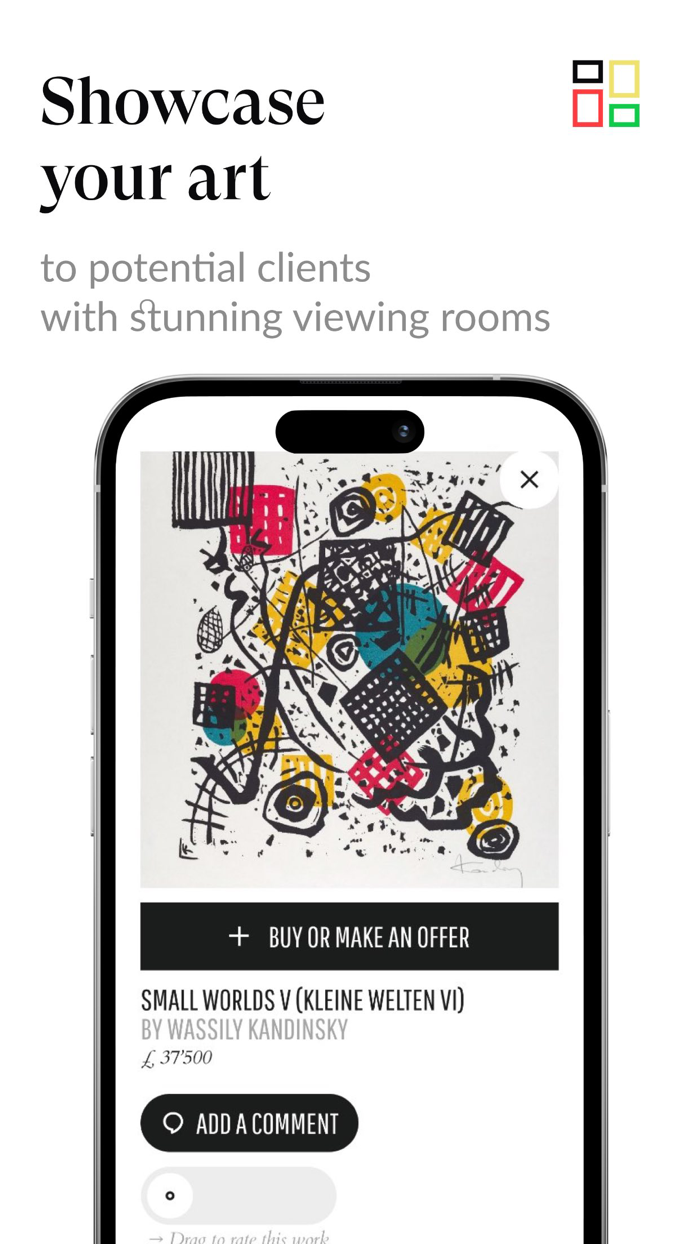 ArtUp — Portfolio and Staging