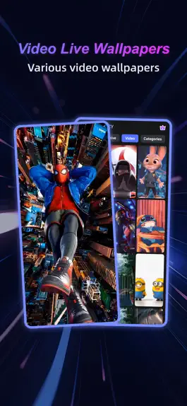 Game screenshot WallFancy-live wallpaper&theme apk