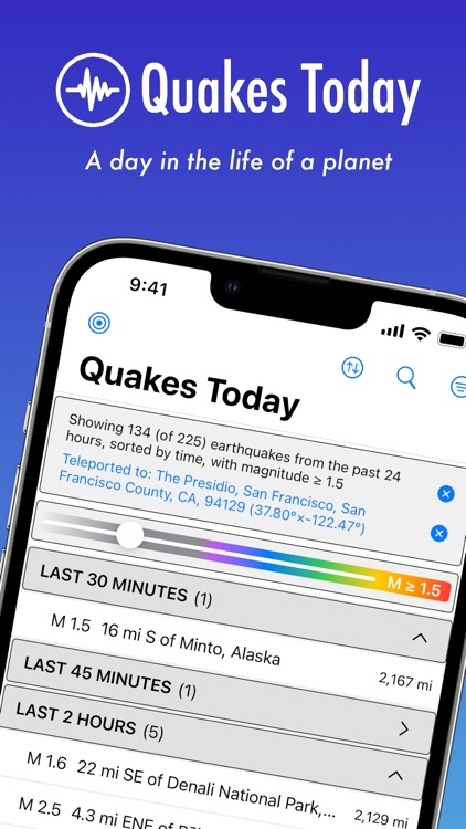 Quakes Today screenshot-0