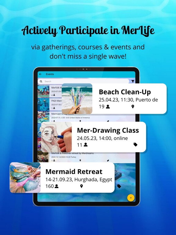 MerMapp: Mermaid Community iPad screenshot 5 - Social Networking app