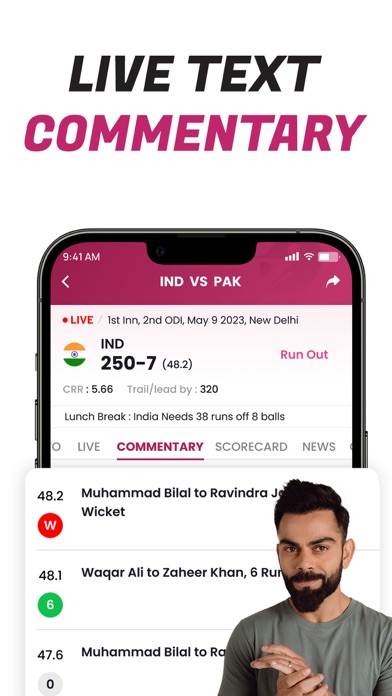 SportsBuzz: Live Cricket Score Screenshot