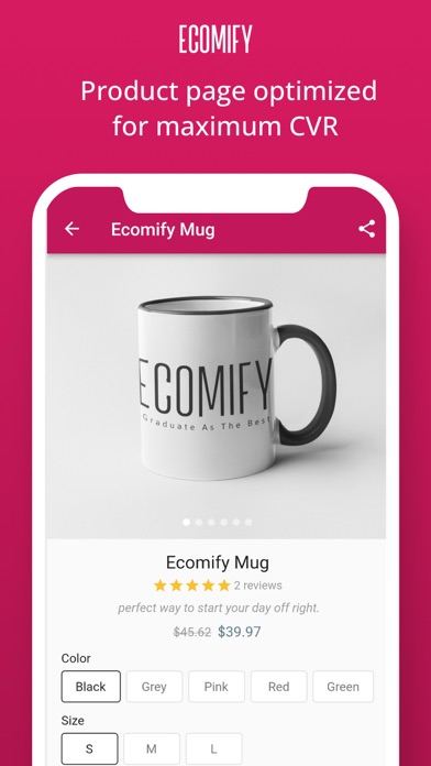 Ecomify - Powerful Store Screenshot