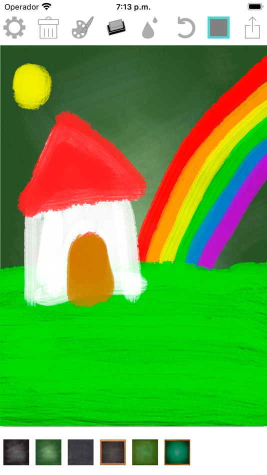 #2. Painting on blackboard (iOS) 由: Mireia Lluch Ortola