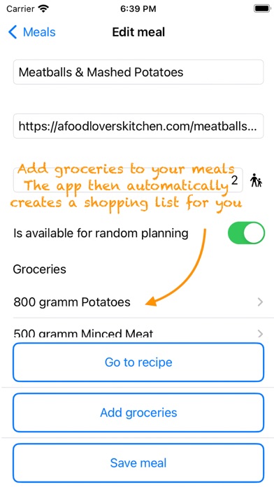 Eat Schedule Screenshot