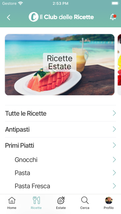 Il Club delle Ricette Screenshot