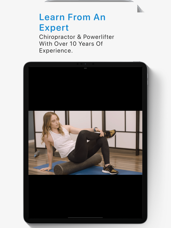 Mobility & Recovery iPad screenshot 3 - Health & Fitness app
