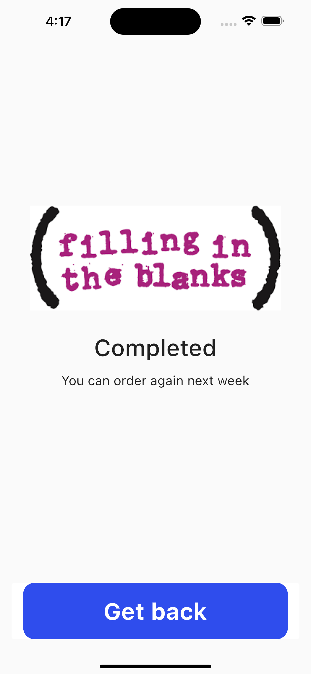 FITB Food Pantry App