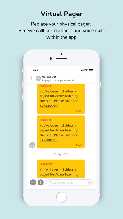 Hypercare-Messaging & On-Call screenshot-3
