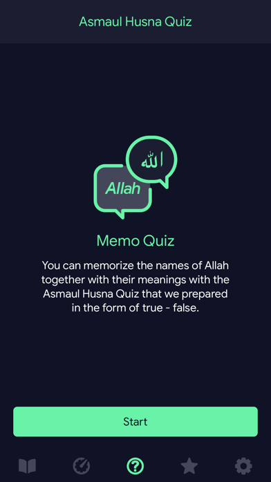 Asmaul Husna 99 Names of Allah Screenshot