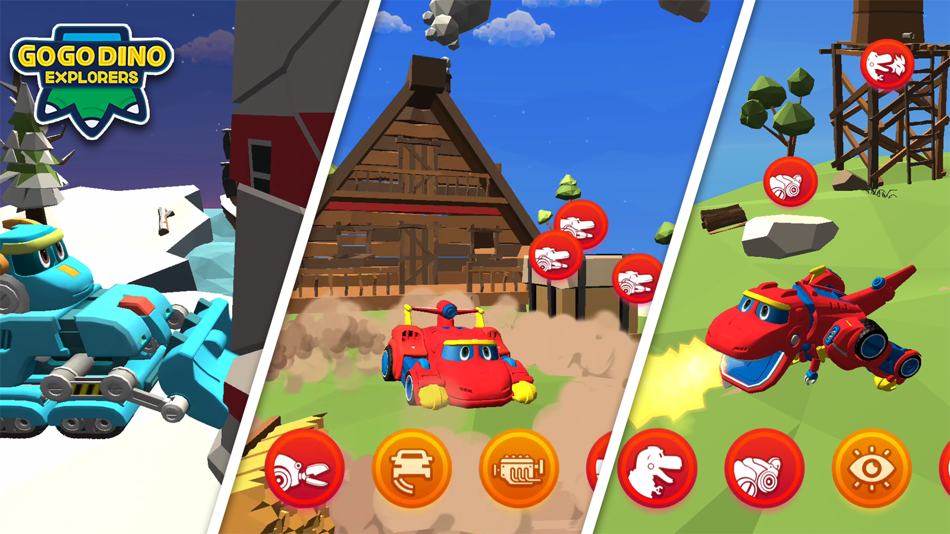#4. GoGo Dino Robot (iOS) 由: Moggozi co.,ltd