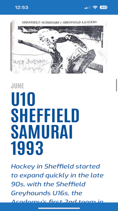 Sheffield IHA Screenshot