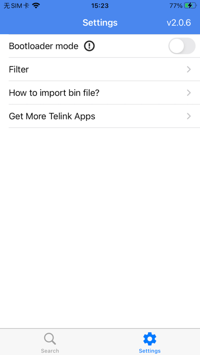 TelinkBleOTA Screenshot