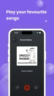 grizzly radios iphone screenshot 1
