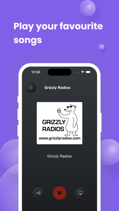 Grizzly Radios Screenshot