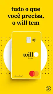will bank: cartão de crédito iphone screenshot 1